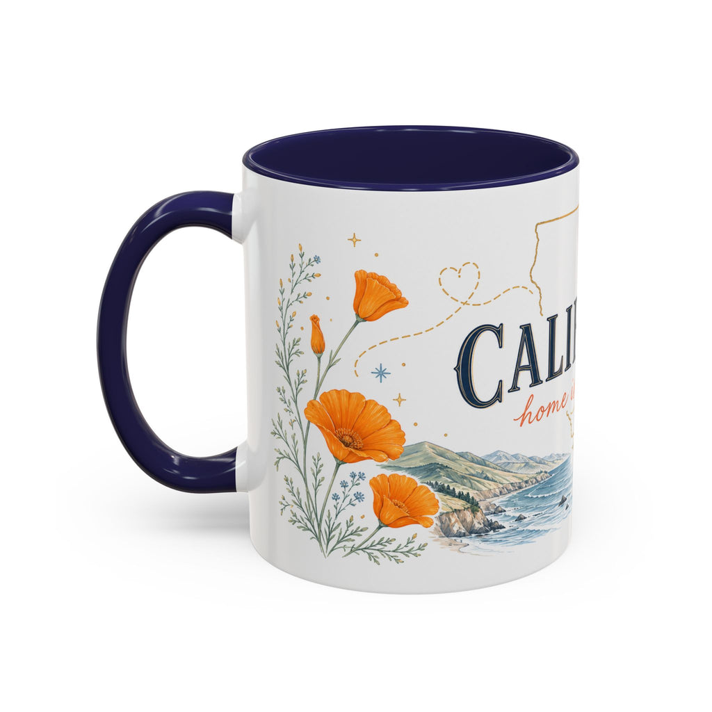 California Home State Mug | Moving Away Gift | Long Distance Friendship Coffee Cup