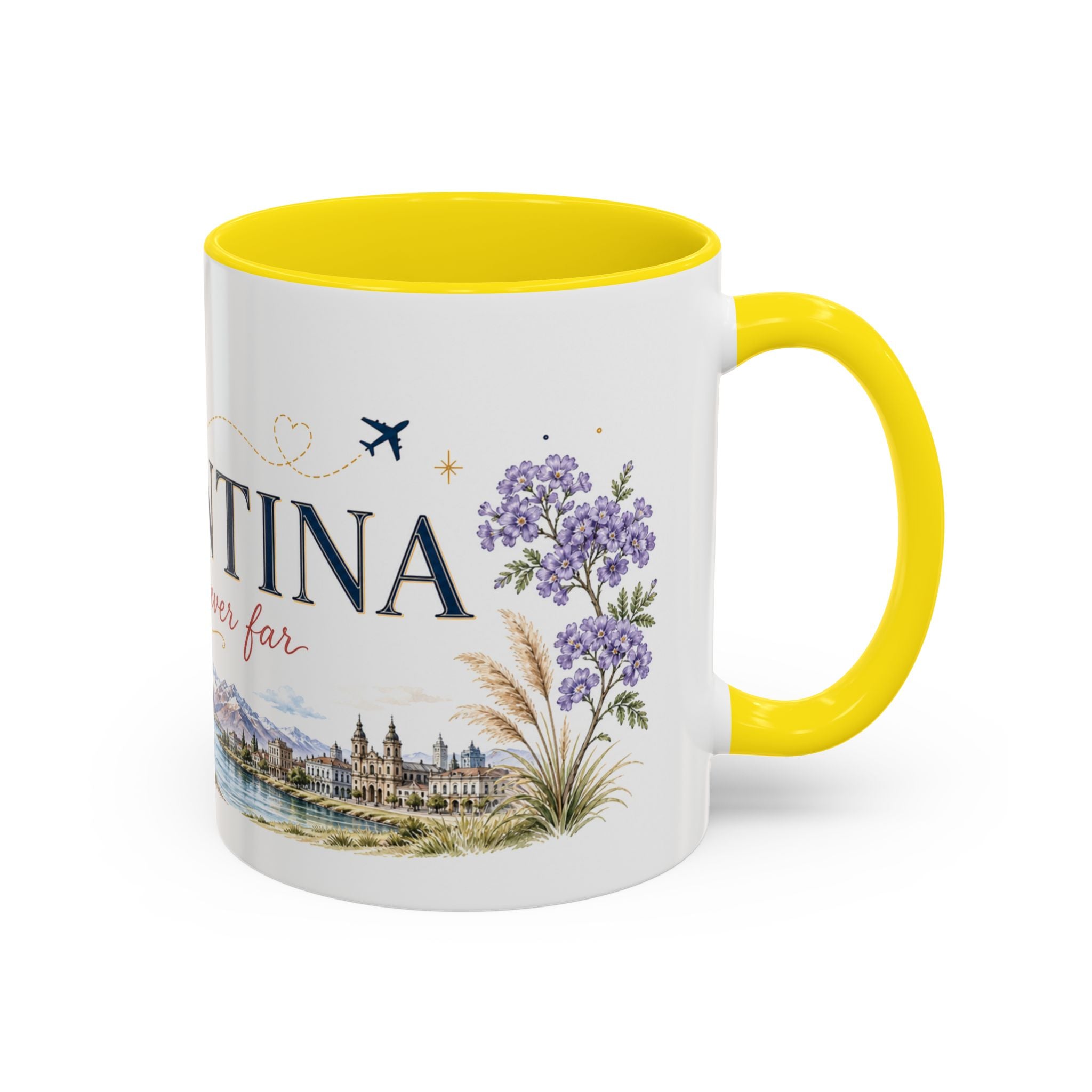 Argentina Home Country Mug | Moving Away Gift | Long Distance Friendship | 11 oz 15 oz Accent Mug