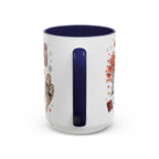 Maple Leaf Forever Coffee Mug | Canadian Pride Gift | Accent Color Ceramic 11oz 15oz