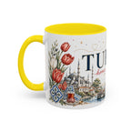 Turkey Home Country Mug | Moving Away Gift | Long Distance Friendship | 11 oz 15 oz Accent Mug