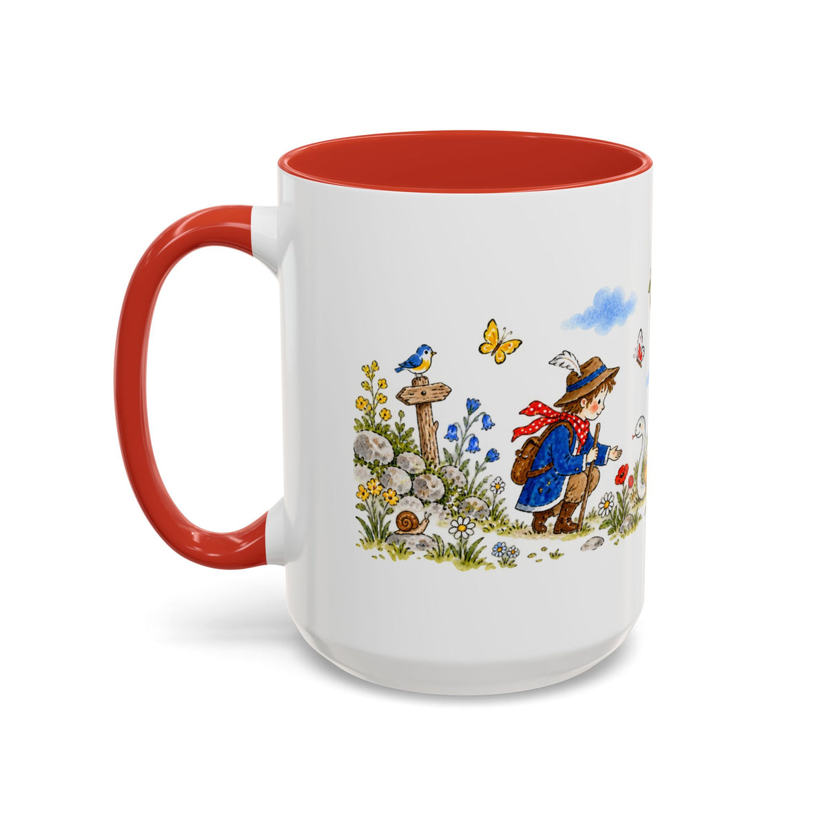 The White Snake Mug | Storybook Fairy Tale Accent Coffee Mug | EveryLegend