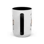 Prague Christmas Mug | Watercolor Travel Souvenir | Holiday Gift | Accent Ceramic Coffee Cup 11oz 15oz