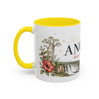 Angola Home Country Mug | Moving Away Gift | Long Distance Friendship | 11 oz 15 oz Accent Mug