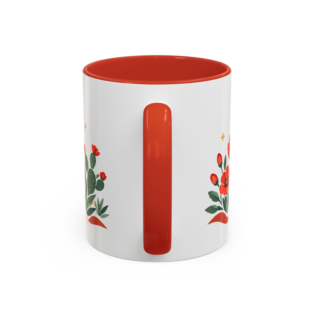 Scorpio Zodiac Coffee Mug | Scorpion and Desert Design | Astrology Birthday Gift | 11 oz 15 oz Ceramic Accent Mug