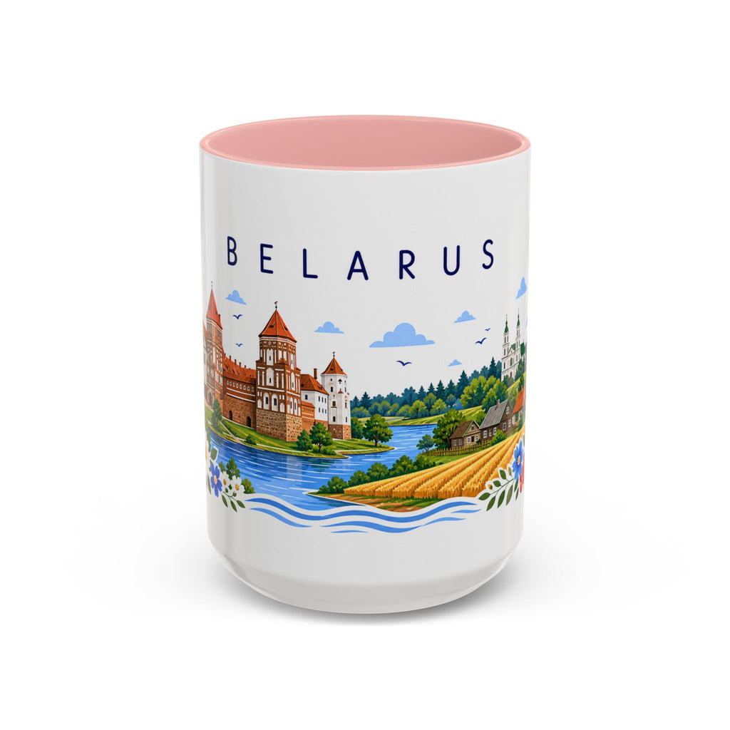Belarus Coffee Mug | Travel Souvenir Accent Mug | Place Gift Ceramic Cup 11oz 15oz