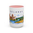 Belarus Coffee Mug | Travel Souvenir Accent Mug | Place Gift Ceramic Cup 11oz 15oz