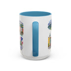 Innsbruck Illustrated Travel Mug | City Souvenir Accent Coffee Mug | 11oz 15oz Ceramic Cup