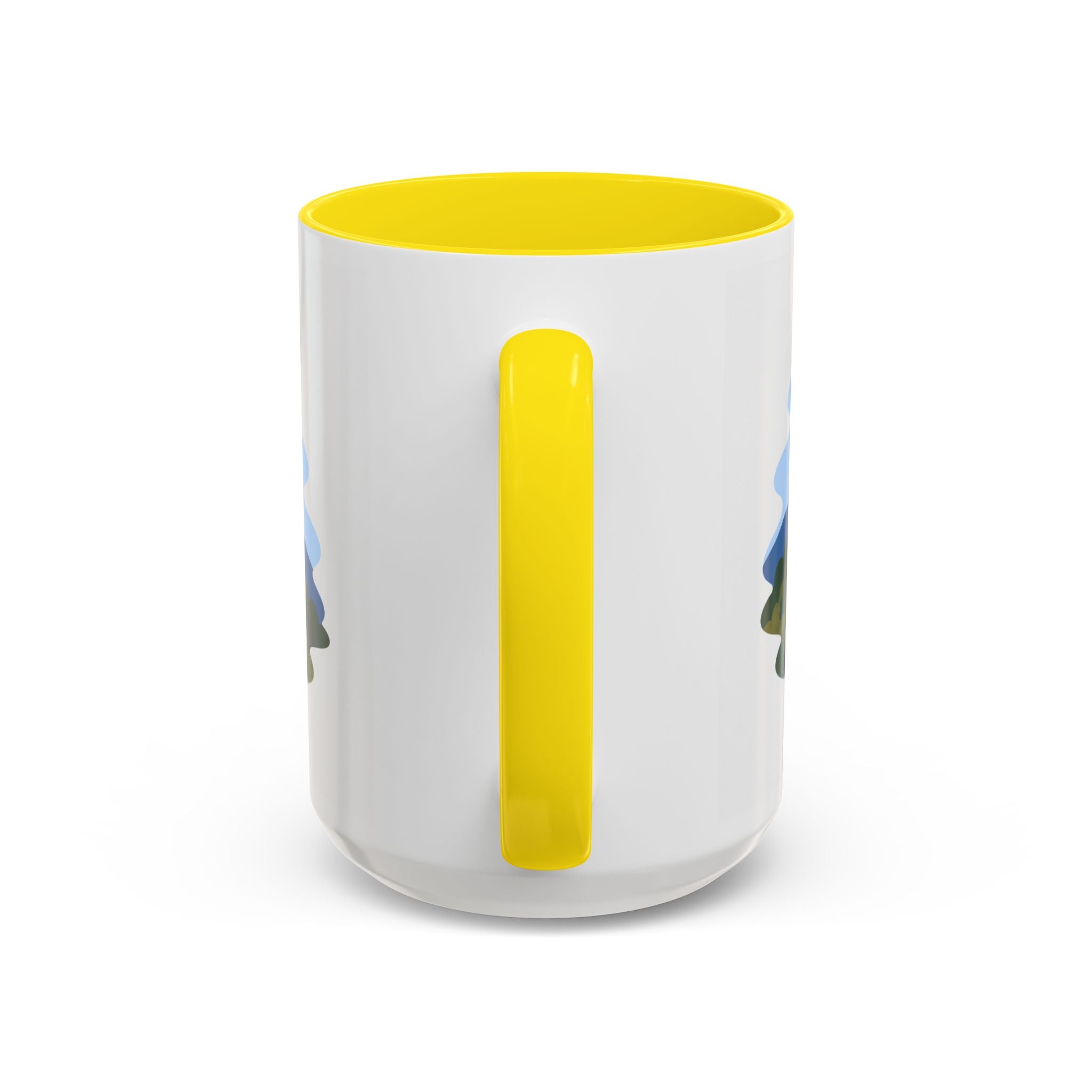 Pinnacles National Park Coffee Mug | Solid Color Block Park Souvenir | 11oz 15oz Accent Mug