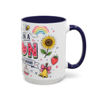 One in a Melon Coffee Mug | Sweetest Teacher Appreciation Gift | Accent Color Ceramic 11oz 15oz