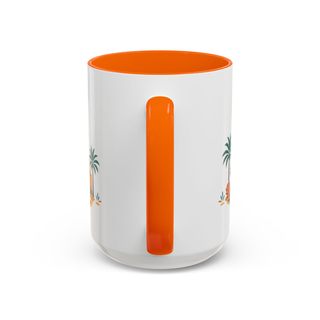 Abu Dhabi Coffee Mug | United Arab Emirates Travel Souvenir | Porcelain Decal City Gift | 11oz 15oz Accent Mug