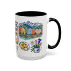 Innsbruck Illustrated Travel Mug | City Souvenir Accent Coffee Mug | 11oz 15oz Ceramic Cup