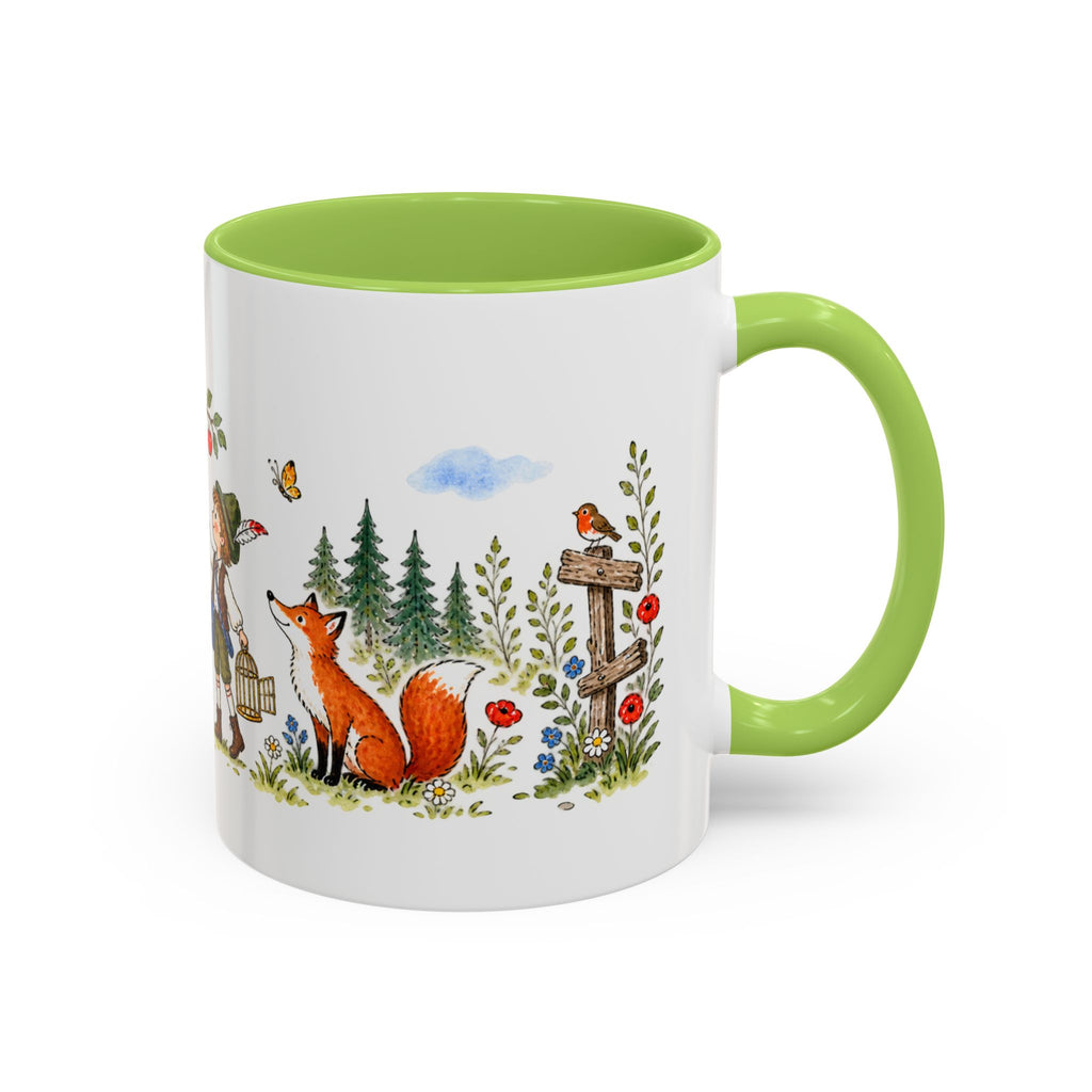 The Golden Bird Mug | Storybook Fairy Tale Accent Coffee Mug | EveryLegend