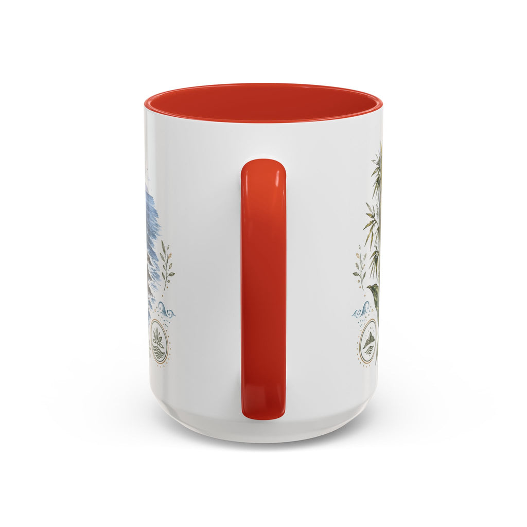 Road to Hana Mug, Maui Travel Souvenir, Bucket List Gift, Accent Ceramic Coffee Mug 11oz 15oz