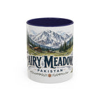Fairy Meadows Mug, Pakistan Travel Souvenir, Bucket List Gift, Accent Ceramic Coffee Mug 11oz 15oz