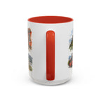 Bogota Coffee Mug | Colombia Travel Souvenir | Vintage Illustrated City Gift | 11 oz 15 oz Accent Mug