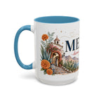 Mexico Home Country Mug | Moving Away Gift | Long Distance Friendship | 11 oz 15 oz Accent Mug