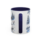 Great White North Coffee Mug | Canadian Pride Gift | Accent Color Ceramic 11oz 15oz