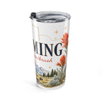 Wyoming State Flower 20oz Tumbler | Indian Paintbrush Botanical State Flower Gift | Insulated Stainless Steel Travel Cup