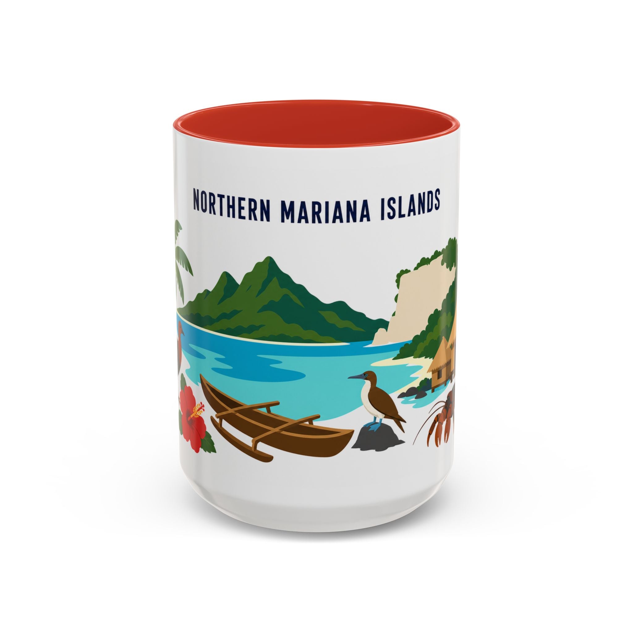 Northern Mariana Islands Coffee Mug | Travel Souvenir Accent Mug | Country Gift Ceramic Cup 11oz 15oz