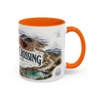Tongariro Crossing Mug, New Zealand Travel Souvenir, Bucket List Gift, Accent Ceramic Coffee Mug 11oz 15oz