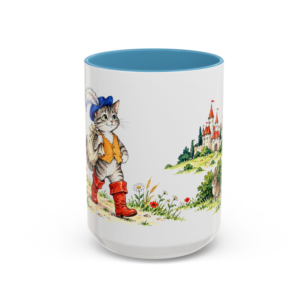 Puss in Boots Mug | Storybook Fairy Tale Accent Coffee Mug | EveryLegend