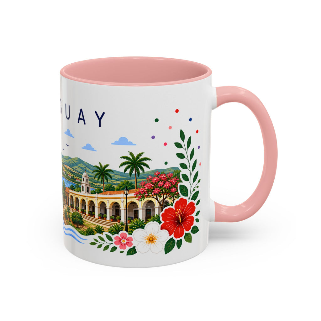 Paraguay Coffee Mug | Travel Souvenir Accent Mug | Place Gift Ceramic Cup 11oz 15oz
