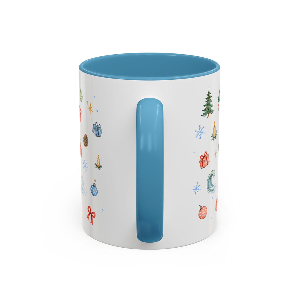 Mammoth Cave National Park Christmas Mug | Watercolor Travel Souvenir | Holiday Gift | Accent Ceramic Coffee Cup 11oz 15oz