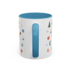 Mammoth Cave National Park Christmas Mug | Watercolor Travel Souvenir | Holiday Gift | Accent Ceramic Coffee Cup 11oz 15oz