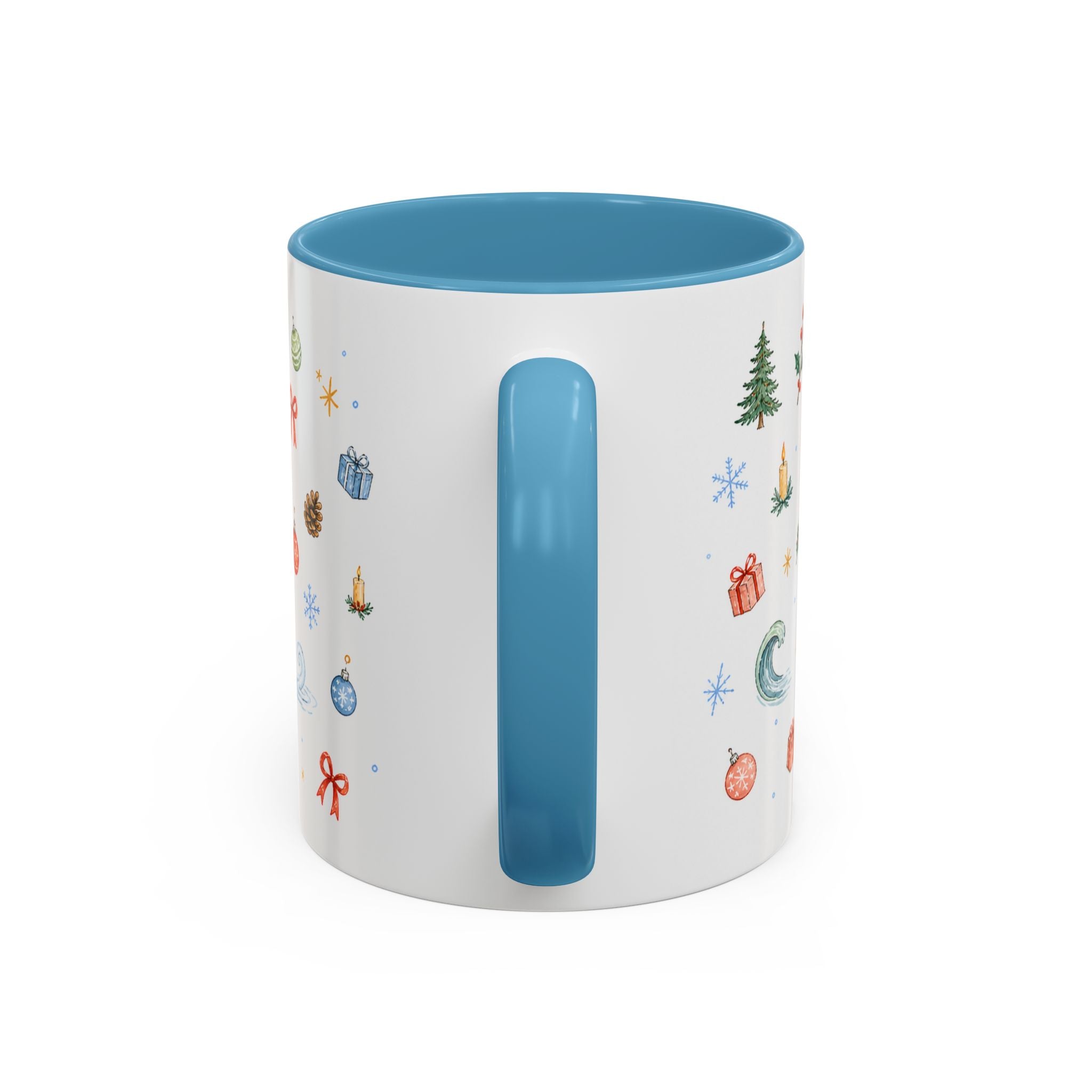 Mammoth Cave National Park Christmas Mug | Watercolor Travel Souvenir | Holiday Gift | Accent Ceramic Coffee Cup 11oz 15oz