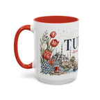 Turkey Home Country Mug | Moving Away Gift | Long Distance Friendship | 11 oz 15 oz Accent Mug