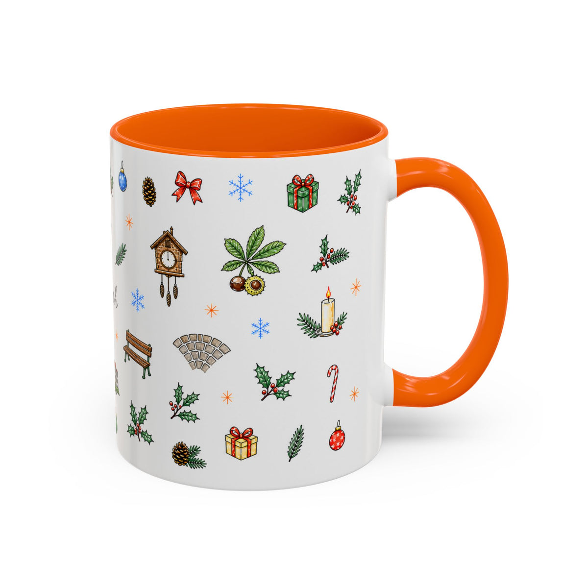 Munich Christmas Mug | Watercolor City Souvenir, Travel Gift (11oz/15oz)