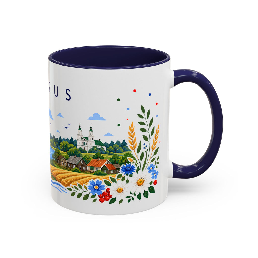 Belarus Coffee Mug | Travel Souvenir Accent Mug | Place Gift Ceramic Cup 11oz 15oz