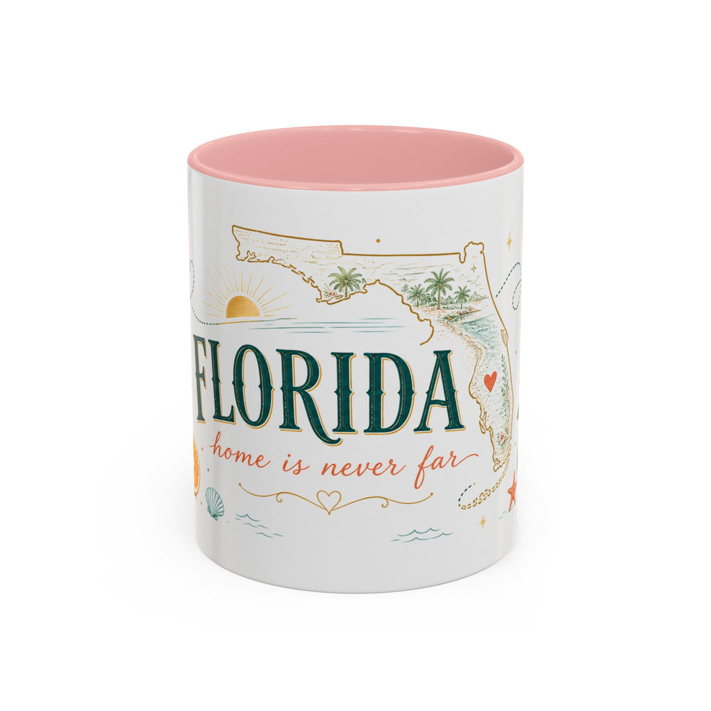Florida State Mug | Moving Away, Homesick Gift | Long Distance Friendship Coffee Cup