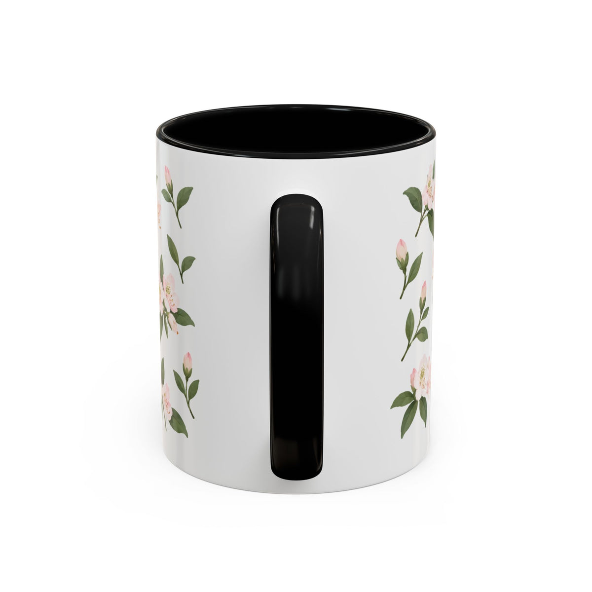 West Virginia Rhododendron Mug, State Flower Floral Coffee Cup, 11oz Botanical Gift