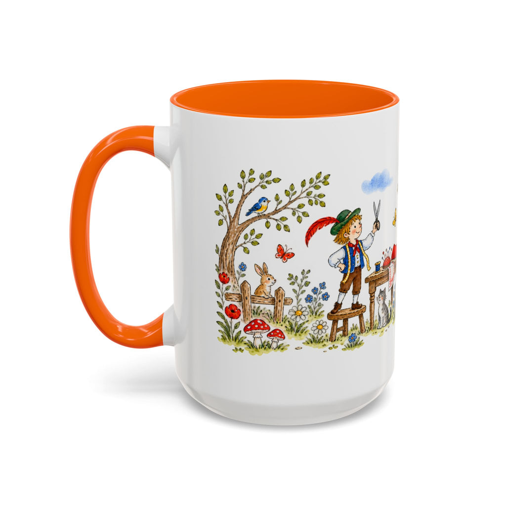 The Brave Little Tailor Mug | Storybook Fairy Tale Accent Coffee Mug | EveryLegend
