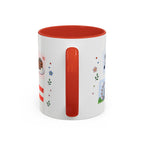 Vienna Coffee Mug | Postage Stamp Collage Mug | Travel Souvenir Accent Cup 11oz 15oz