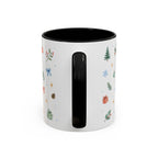 Ireland Christmas Mug | Watercolor Travel Souvenir | Holiday Gift | Accent Ceramic Coffee Cup 11oz 15oz