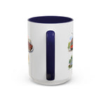 Kansas City Illustrated Travel Mug | City Souvenir Accent Coffee Mug | 11oz 15oz Ceramic Cup