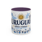 Uruguay Soccer Coffee Mug | World Cup Fan Gift | Accent Color Ceramic 11oz 15oz Match Day Cup