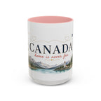 Canada Home Country Mug | Moving Away Gift | Long Distance Friendship | 11 oz 15 oz Accent Mug