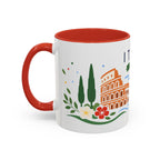 Italy Coffee Mug | Travel Souvenir Accent Mug | Country Gift Ceramic Cup 11oz 15oz