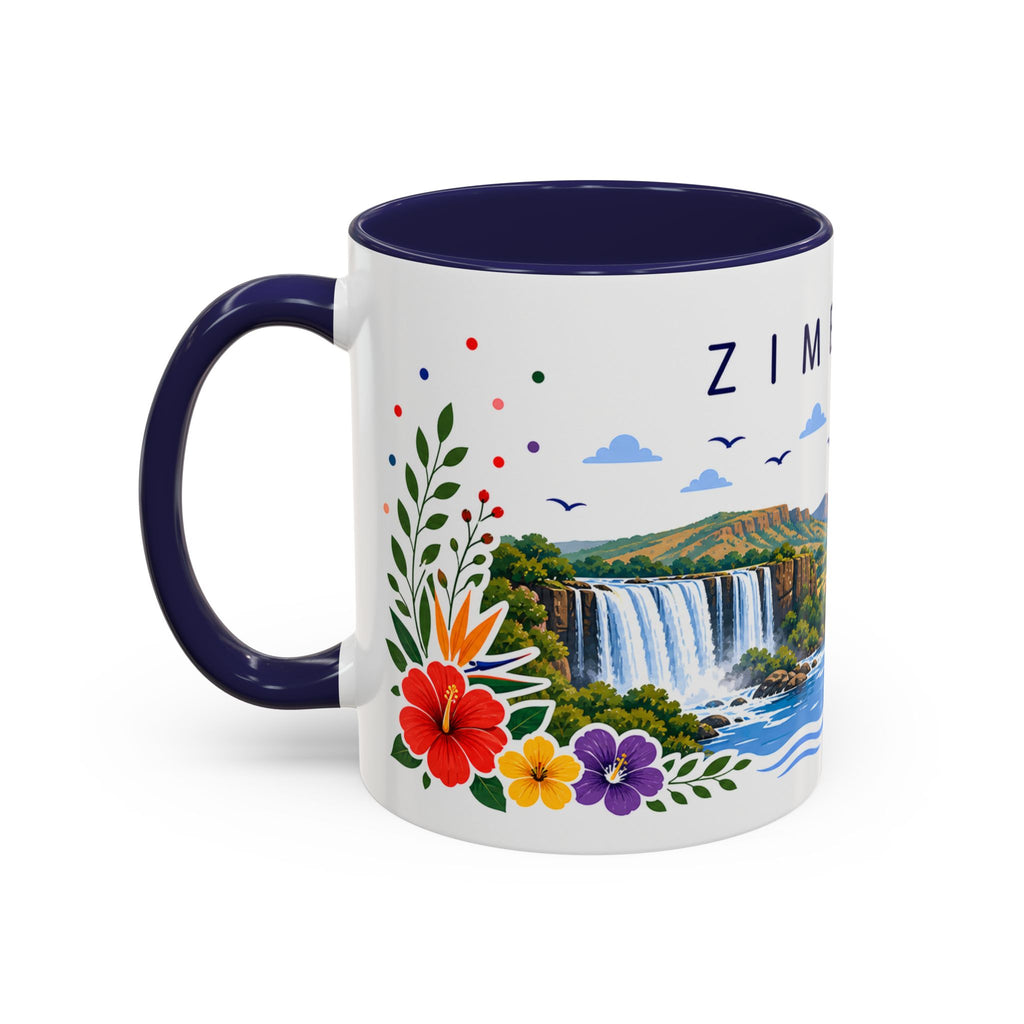 Zimbabwe Coffee Mug | Travel Souvenir Accent Mug | Place Gift Ceramic Cup 11oz 15oz