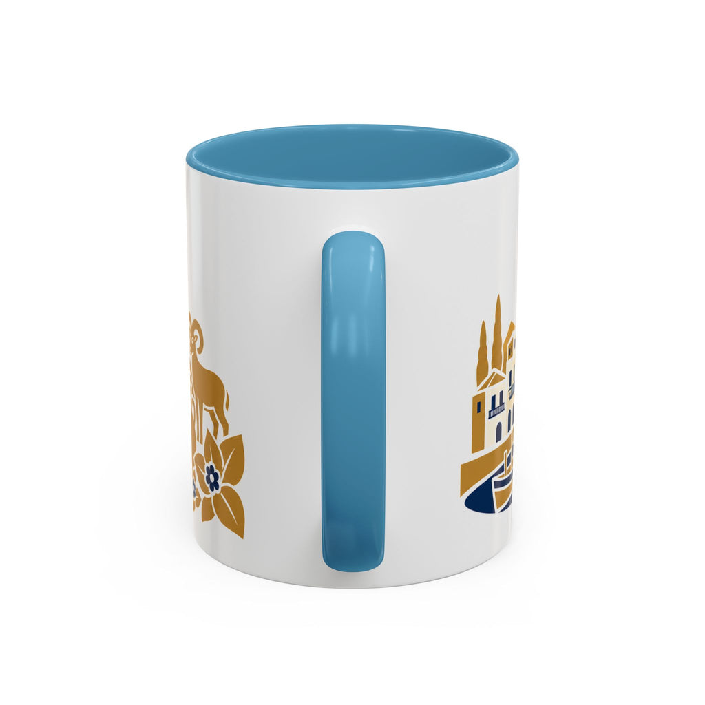 Cyprus Coffee Mug | Travel Souvenir Accent Mug | Country Gift Ceramic Cup 11oz 15oz