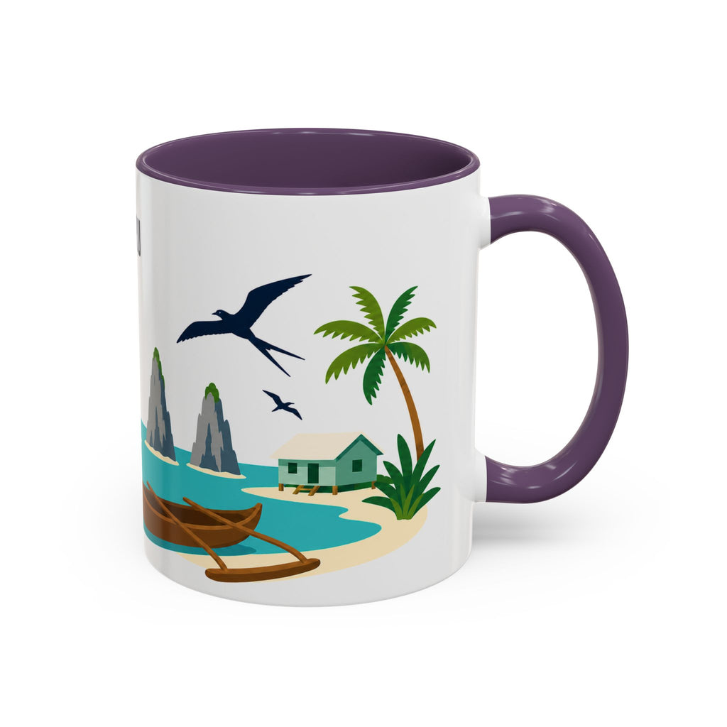Nauru Coffee Mug | Travel Souvenir Accent Mug | Country Gift Ceramic Cup 11oz 15oz