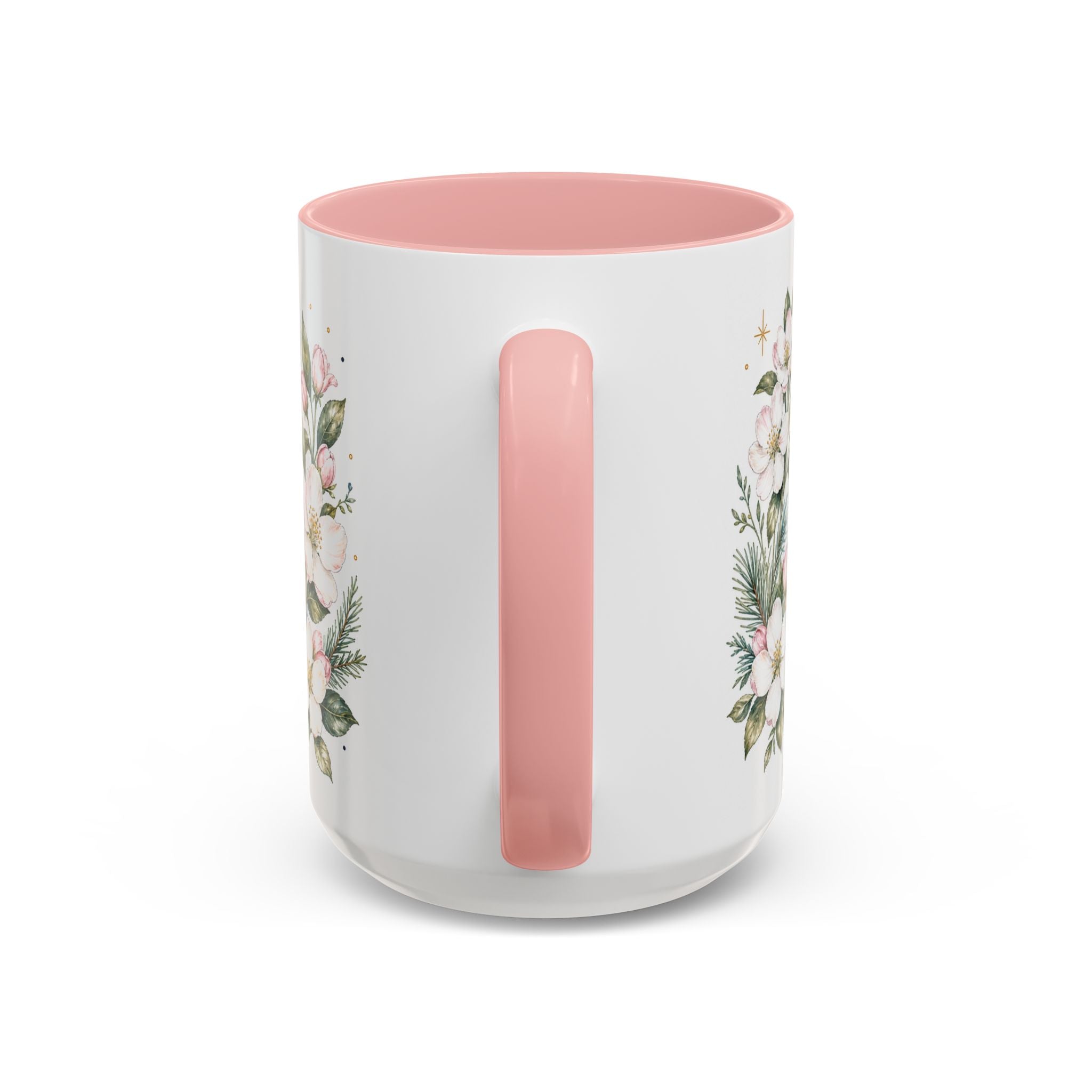 Michigan State Map Mug | Botanical Accents, Lakes Art | Homesick Gift