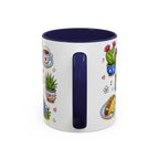Austin Illustrated Travel Mug | City Souvenir Accent Coffee Mug | 11oz 15oz Ceramic Cup