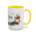 Canada Home Country Mug | Moving Away Gift | Long Distance Friendship | 11 oz 15 oz Accent Mug