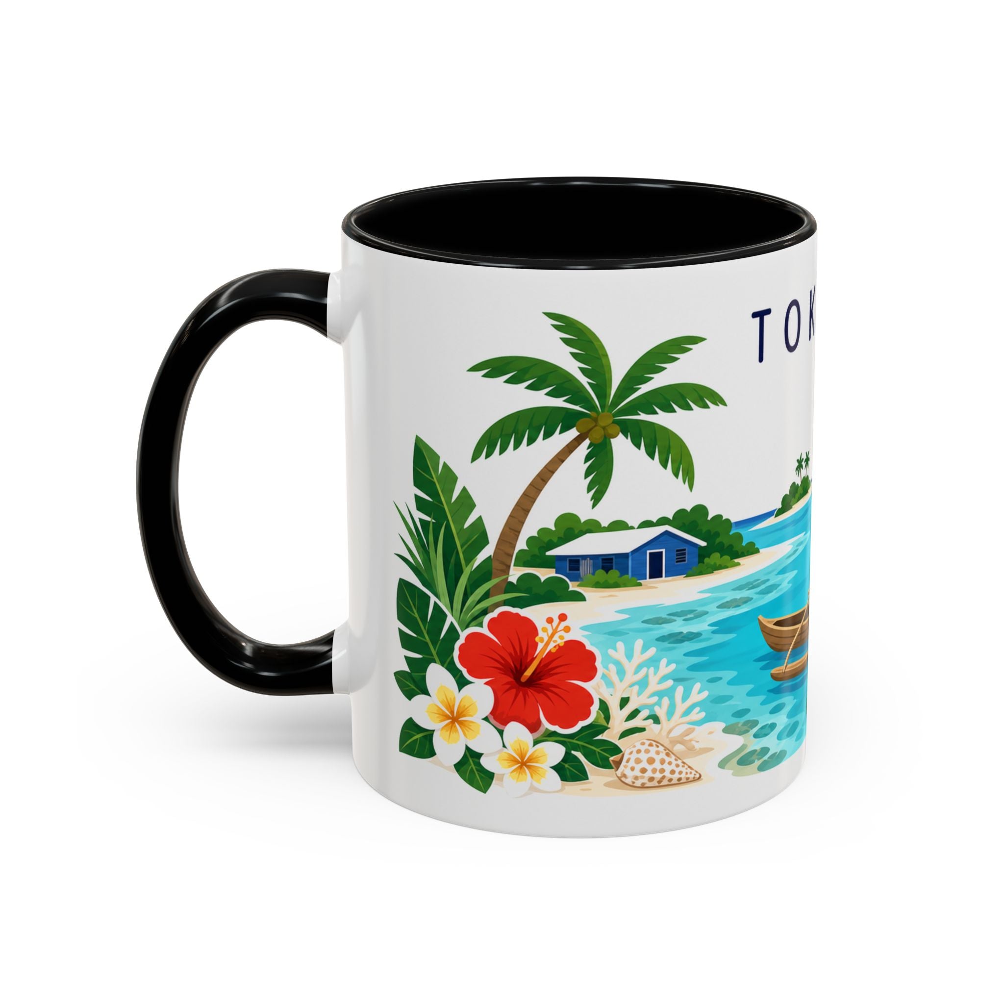 Tokelau Coffee Mug | Travel Souvenir Accent Mug | Country Gift Ceramic Cup 11oz 15oz