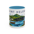 Saint Helena Coffee Mug | Travel Souvenir Accent Mug | Country Gift Ceramic Cup 11oz 15oz