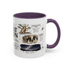 Great Basin National Park Coffee Mug | Nevada Desert Stargazing Hiking Gift | Accent Color Ceramic 11oz 15oz